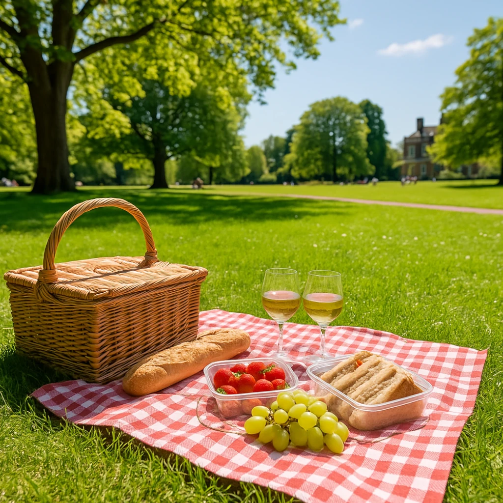 An idealic picnic